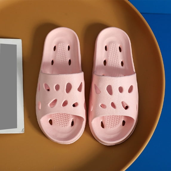 Women's Shower Slides-Women's Quick Dry Bathroom Slippers,Non-Slip Odor Resistant Sandals Sold by WHLBF 40-41