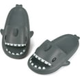 thumbnail image 1 of Women's Shower Slippers Shark Slippers Men Summer House Pillow Sandals Indoor and Outdoor Kids Bedroom Open toe Animal Cute Non-slip Cloud Spa shoes, 1 of 7