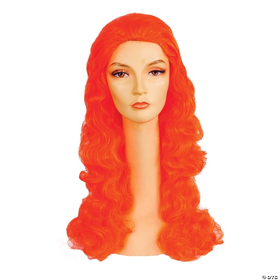 Morris LW364OR 340 Showgirl Wig - Orange