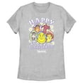 thumbnail image 1 of Women's Shrek Happy Easter Cartoon Portraits  Graphic Tee Athletic Heather Medium, 1 of 4