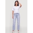 thumbnail image 1 of Women's Side Ruched Crew Neck Short Sleeve T-Shirt, 1 of 4