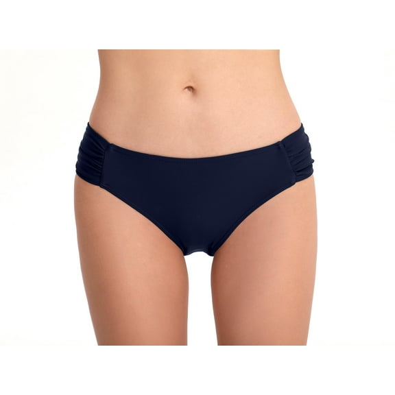 Women’s High Waist Bikini Bottoms Shirred Tankini Briefs Ruched Swim Short Stretchy Swimsuit Bottoms