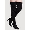 thumbnail image 1 of Women's Side Zip Over The Knee Thigh High Boots, 1 of 3