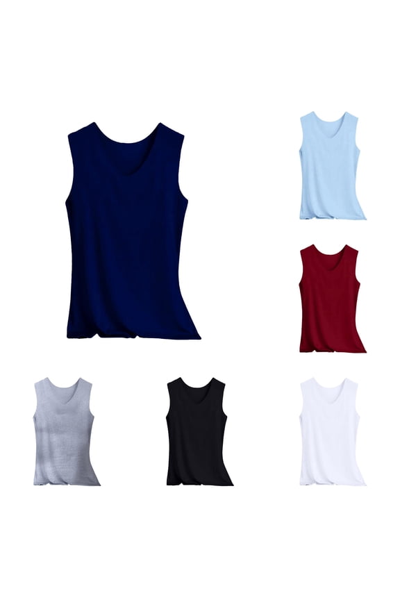Women's Silk Camisole V Neck Sleeveless Tank Top Comfortable Loungewear For Home Casual Wear Soft Breathable Stretchy Basic Layering Piece Lace Vest Top Half Camisoles for Layering