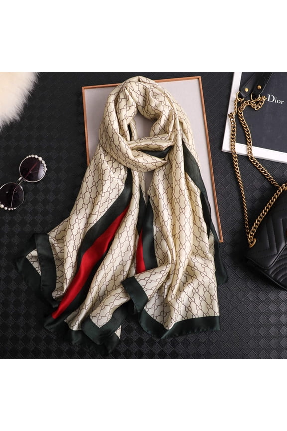 Women's Silk Feeling Scarf/Shawl Wraps