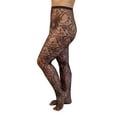 thumbnail image 1 of Women's Silk Impressions Fishnet Floral Tights, 4-Pack, 1 of 2