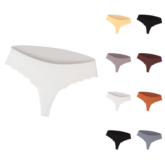 Women's Silk Seamless Yoga Plus Size Panties Woman Panties