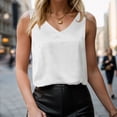 thumbnail image 1 of Women's Silk Strap Vest Satin Soft Camisole, 1 of 4
