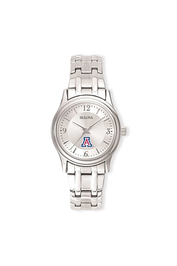 Women's Silver Arizona Wildcats Stainless Steel Quartz Watch