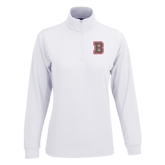 Women's Silver Brown Bears Vansport Zen Quarter-Zip Pullover Jacket