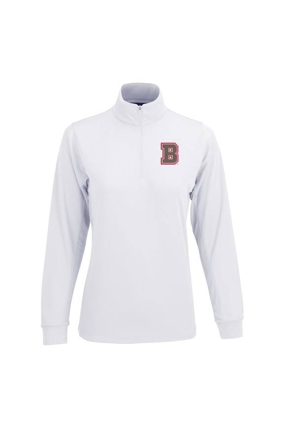 Women's Silver Brown Bears Vansport Zen Quarter-Zip Pullover Jacket