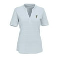 thumbnail image 1 of Women's Silver Cal State Fullerton Titans Strata Textured Henley Shirt, 1 of 1