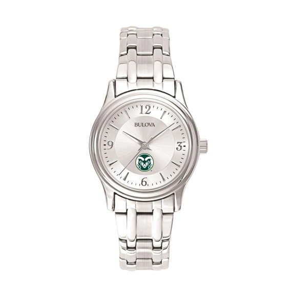 Women's Silver Colorado State Rams Stainless Steel Quartz Watch