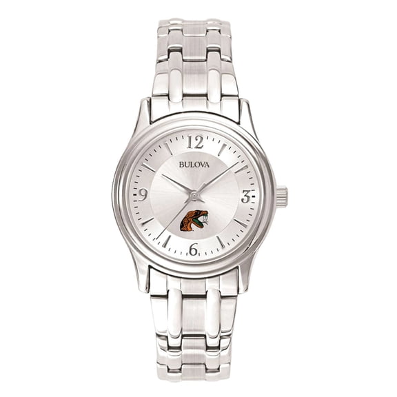 Women's Silver Florida A&M Rattlers Silver Dial Stainless Steel Quartz Watch