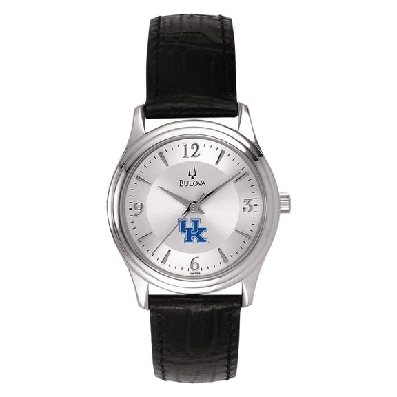 Women's Silver Kentucky Wildcats Leather Watch