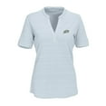 thumbnail image 1 of Women's Silver Navy Midshipmen Strata Textured Henley Shirt, 1 of 1