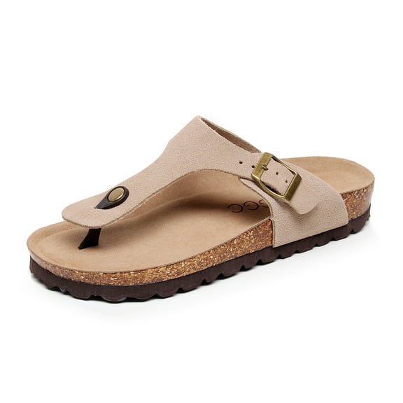Women's Simple Flip Flops Casual Clip Toe Summer Shoes Women's Lightweight Beach Shoes