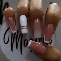 Women's Simple French Gradient Nail Sticker
