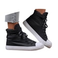 thumbnail image 1 of YLYL Sneakers for Women High Top Lace up Non Slip Lightweight Fashion Casual Walking Tennis Shoes, 1 of 9