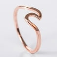 thumbnail image 1 of New Women's Simple Wave Ring, 1 of 1