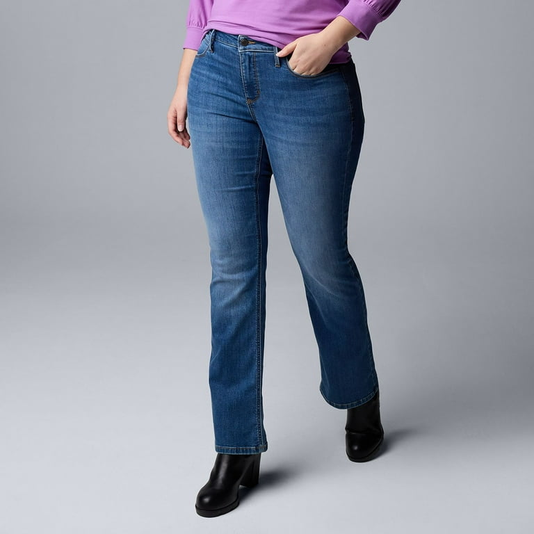 Vera wang plus size jeans sale