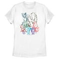 thumbnail image 1 of Junior's Sing 2 Colorful Group Shot Graphic Tee White Small, 1 of 4
