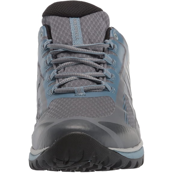 Merrell Womens Siren Edge 3 Waterproof Hiking Shoe Rock/Bluestone 5 Wide