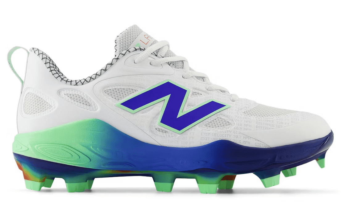 womens green softball cleats