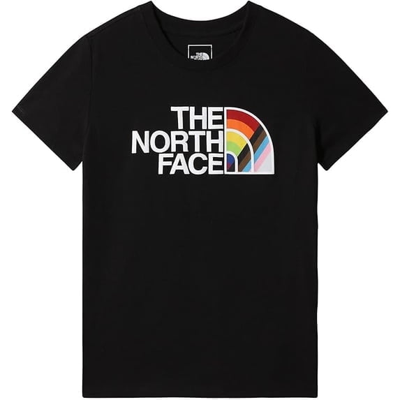 Women's Size M - The North Face Short-Sleeve Pride Tee - Slim Fit Black