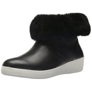 Womens Skatebootie Leather Shearling Ankle Boot
