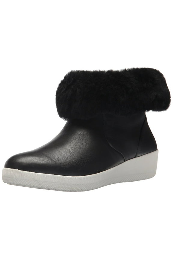 Women's Skatebootie Leather Shearling Ankle Boot