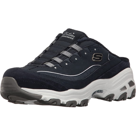 Skechers Sneakers for Women's D'lites- Resilient Slip on Shoes Athletic Walking Shoes with Air-Cooled Memory Foam