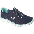 thumbnail image 1 of Women's Skechers Gratis Bungee Sneaker Full Circle/Navy/Green 6 M, 1 of 6