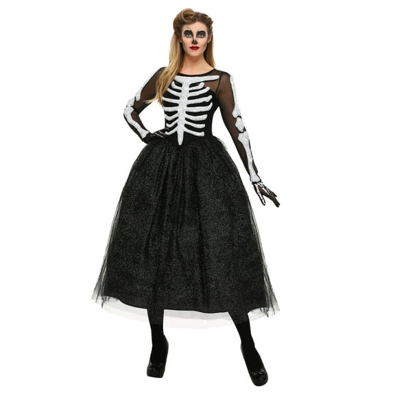 Women's Skeleton Beauty Costume