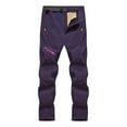 thumbnail image 1 of Women's Ski Pant, Snow Pants Clearance Women Removable Outdoor Pants Fleece Thickened Soft Ski Pants, 1 of 5