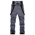 thumbnail image 1 of Men's Women's Insulated Snow Bib - Water Resistant Ski Overall Pants (S-3XL), 1 of 4