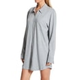 thumbnail image 1 of Women's Skin OJ109B Claire Sleepshirt (Heather Grey M), 1 of 1