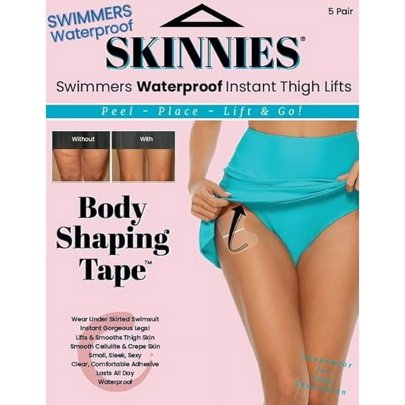 Women's Skinnies Instant Lifts Swimmers, 5 Pair