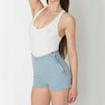 thumbnail image 1 of Women's Skinny Denim Shorts High Rise Stretch Denim Shorts Jean Shorts for Juniors,Girls,Ladies,Light Blue, 1 of 11