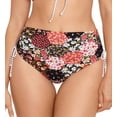 thumbnail image 1 of Women's Skinny Dippers 6540334 Jellyroll Transformer Reversible Swim Bottom (Black L), 1 of 1