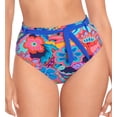 thumbnail image 1 of Women's Skinny Dippers 6540341 Tapestry Cherry Dip Belted Sash Swim Bottom (Multi L), 1 of 2