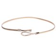 thumbnail image 1 of Women's Skinny Elastic Chain Punk Wedding Belt Piece Stretch Waistband, 1 of 2