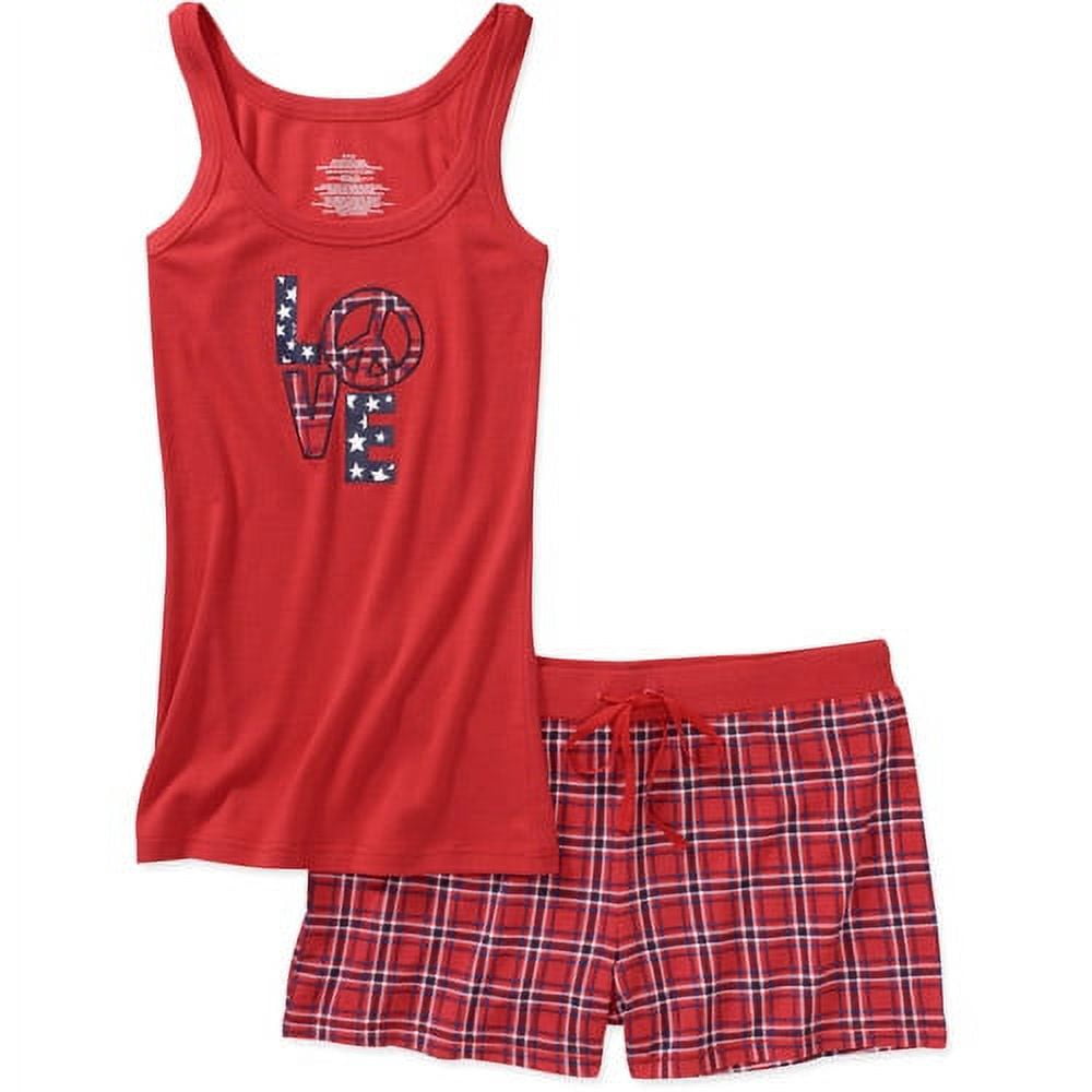 Women's Sleep Tank and Print PJ Shorts