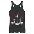 thumbnail image 1 of Women's Sleeping Beauty Maleficent Valentine's Day It's Not Me, It's You  Racerback Tank Top Black Heather Large, 1 of 4