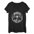 thumbnail image 1 of Women's Sleeping Beauty Raven Maleficent  Scoop Neck Black X Large, 1 of 3