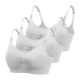 thumbnail image 1 of Women's Sleeping Nursing Maternity Bra Push up Wirefree Breastfeeding Bra 3 Pack, 1 of 6