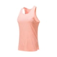 thumbnail image 1 of Women's Sleeveless Athletic Workout Tank Tops Eyelet Running Breathable Lightweight Tennis Shirts Loose Fit Tee Breathable Sleeveless Tennis Shirt, 1 of 4