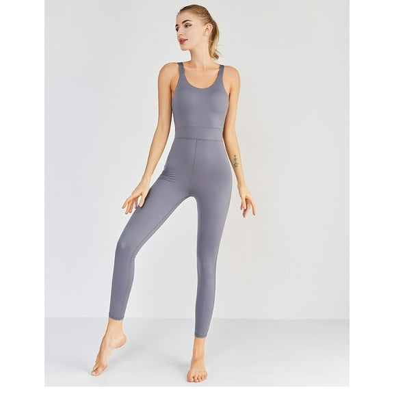 Women's Sleeveless Bodysuit Dance Unitard  Stretchy Gym & Workout Leggings for Yoga, Fitness, and Active Wear