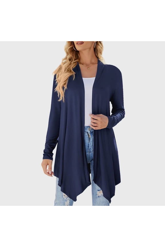 Women's Sleeveless Cardigan Women's Summer Lightweight Open Front Hanging Long Proof Asymmetrical Vest Womens Long Sleeves Leopard Print Cardigan Long Sleeve Loose Cardigan Cardigan Knitted Womens