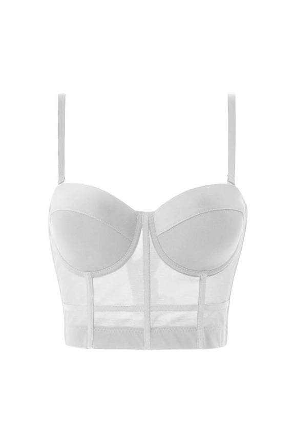 Women's Sleeveless Color Blocked Crop Top with Exposed Waist Detail